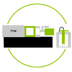 Горизонтальная литьевая машина